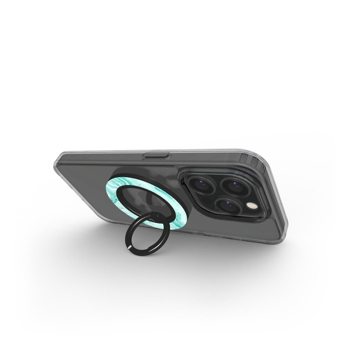Mint Flow Magsafe Ring Magnetic Iphone Grip Stand | Another Perspective | Marivor.com