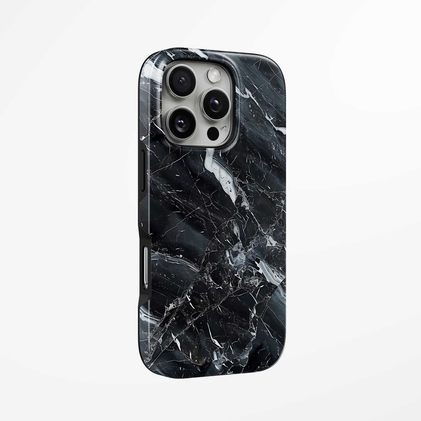 Unlock and capture buttons with Shadow Vein Magsafe Iphone Tough Case by Marivor