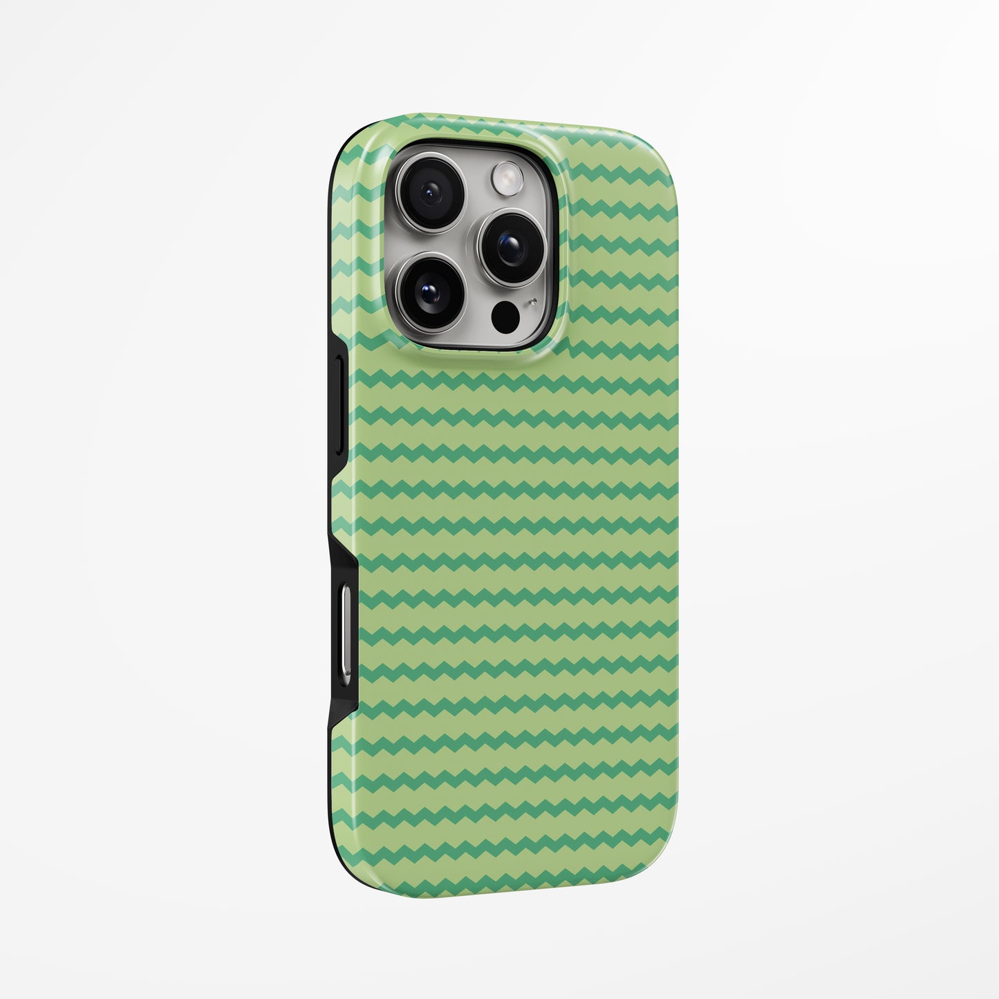 Unlock and capture buttons with Ziggy Mood Magsafe Iphone Tough Case by Marivor