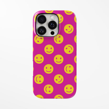 Pink sarcasm iPhone tough case