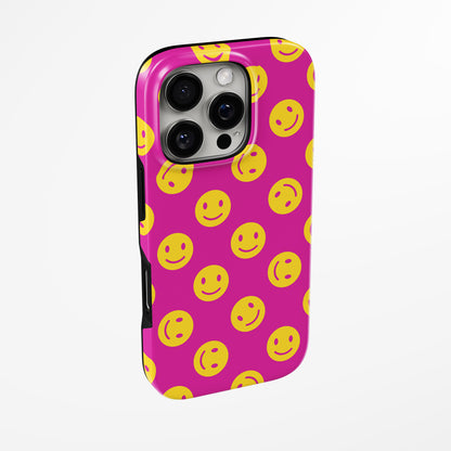 Pink sarcasm iPhone tough case