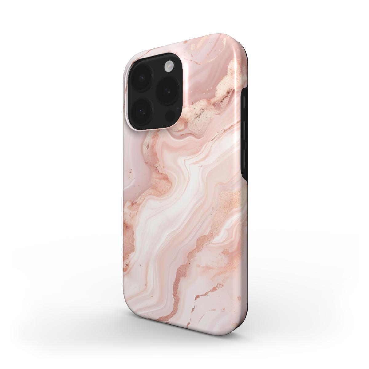 Pink Blush Horizon MagSafe iPhone Tough Case |  | shockproof; pocket-friendly; anti-fingerprint | Marivor.com