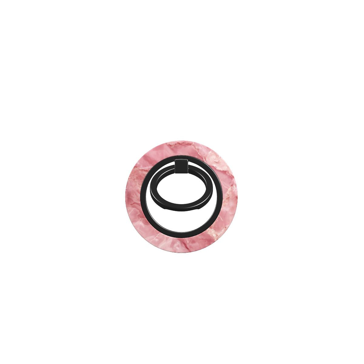 Front view of  Crimson Quartz MagSafe Ring – Magnetic iPhone Grip & Stand by Marivor