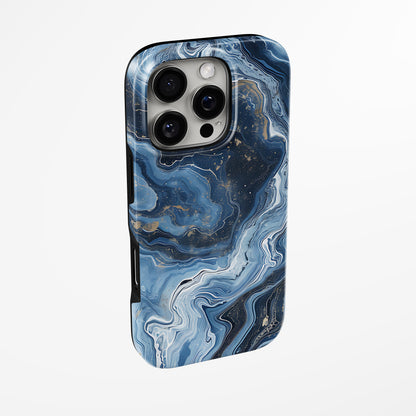 Charging port and volume up/down buttons with  Celestial Abyss Magsafe Iphone Tough Case by Marivor