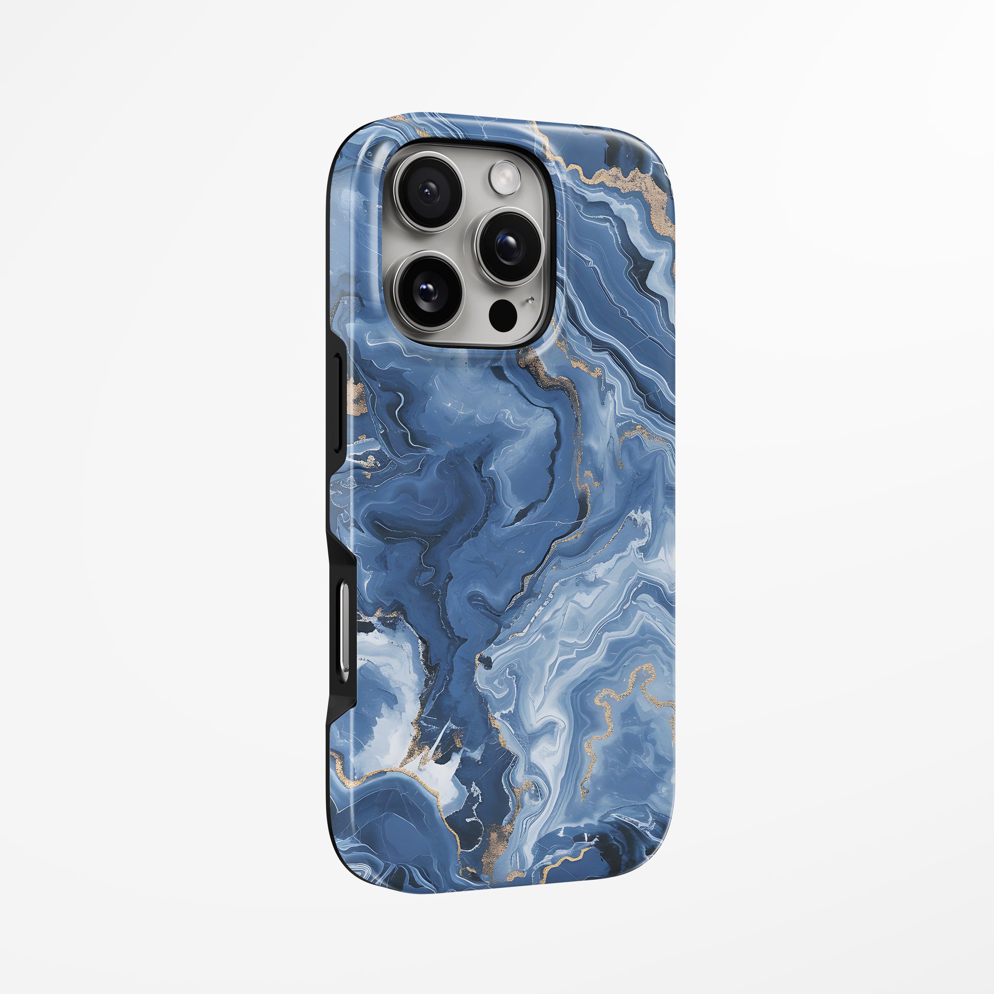 Unlock and capture buttons with  Celestial Waves Magsafe Iphone Tough Case by Marivor