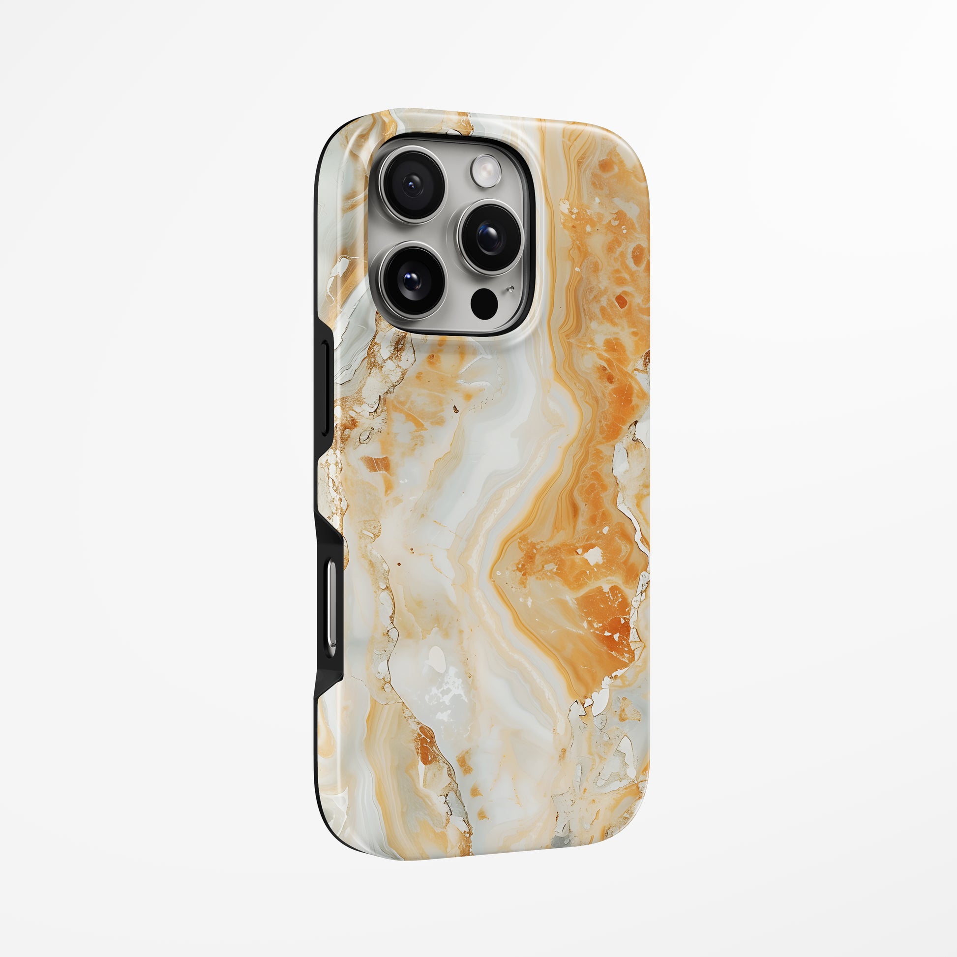 Unlock and capture buttons with  Citrine Veil Magsafe Tough Iphone Case by Marivor