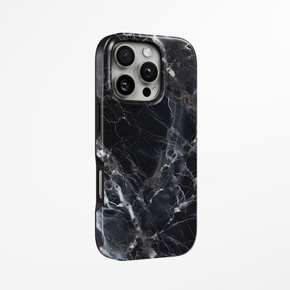 Unlock and capture buttons with  Eclipse Stone Magsafe Iphone Tough Case by Marivor