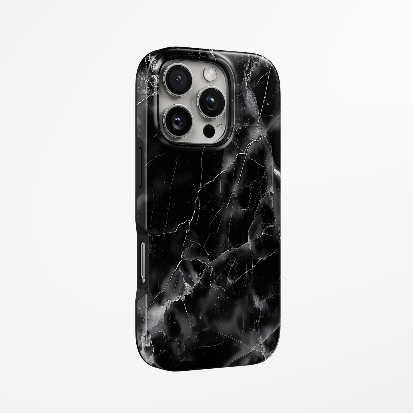 Unlock and capture buttons with  Eclipse Vein Magsafe Iphone Tough Case by Marivor