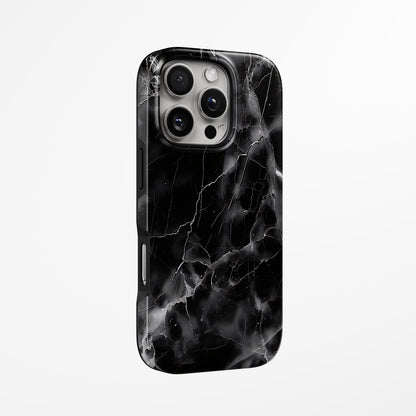 Unlock and capture buttons with  Eclipse Vein Magsafe Iphone Tough Case by Marivor