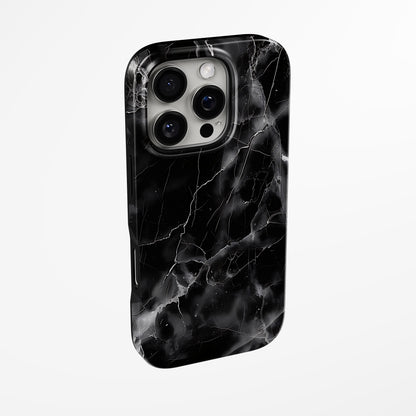 Side view of shell cover with design of  Eclipse Vein Magsafe Iphone Tough Case by Marivor