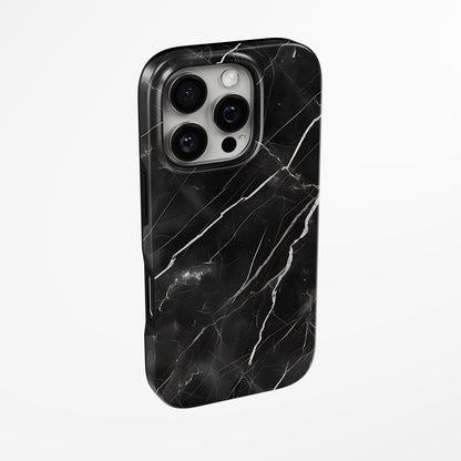Side view of shell cover with design of  Eternal Night Magsafe Iphone Tough Case by Marivor