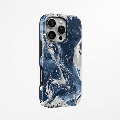 Unlock and capture buttons with  Frosted Cosmos Magsafe Tough Iphone Case by Marivor