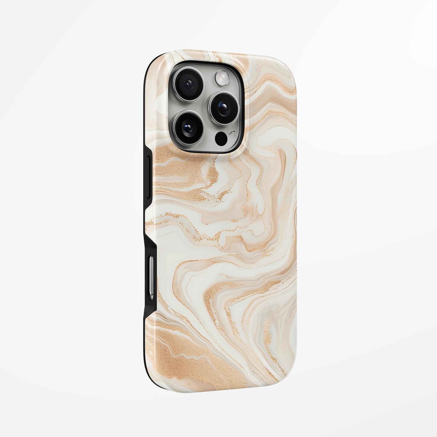 Unlock and capture buttons with  Golden Sandstone Flow Case by Marivor