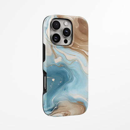 Unlock and capture buttons with  Harmony Of Earth Sky Magsafe Iphone Tough Case by Marivor