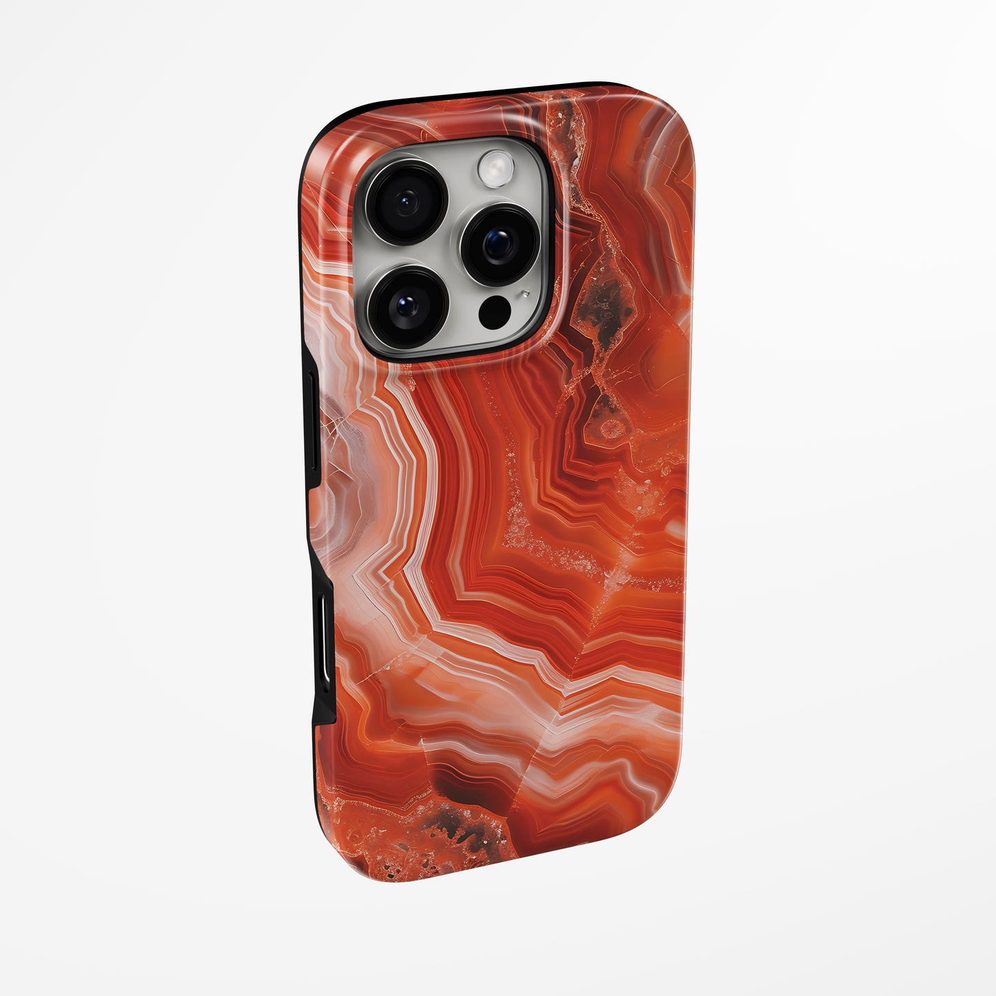 Side view of shell cover with design of  Magsafe Tough Phone Case 3 by Marivor