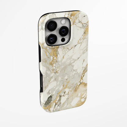 Charging port and volume up/down buttons with  Saffron Flow Magsafe Tough Iphone Case by Marivor