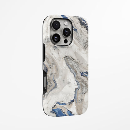 Unlock and capture buttons with  Sandy Coastline Magsafe Iphone Tough Case by Marivor