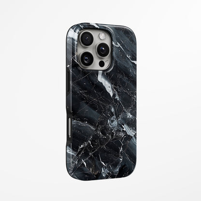Unlock and capture buttons with  Shadow Vein Magsafe Iphone Tough Case by Marivor
