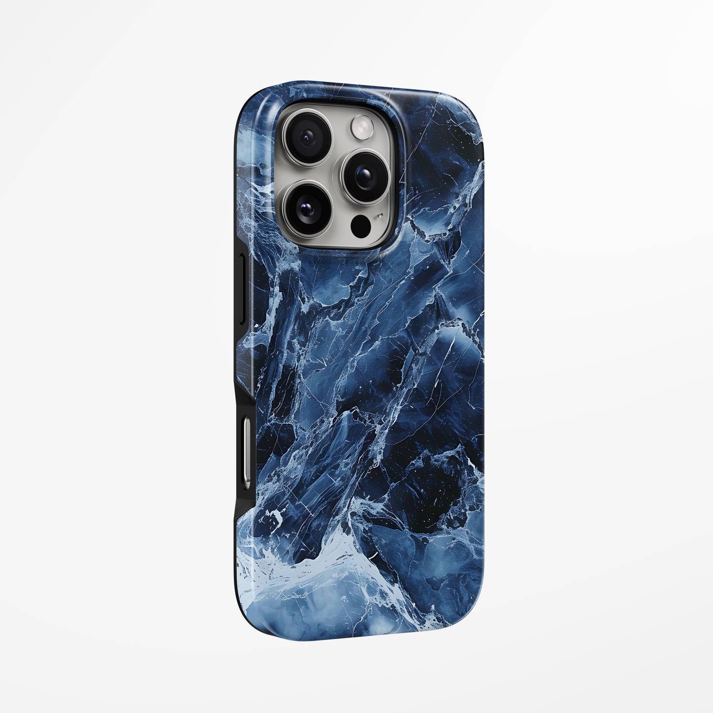 Unlock and capture buttons with  Stellar Depths Magsafe Tough Iphone Case by Marivor